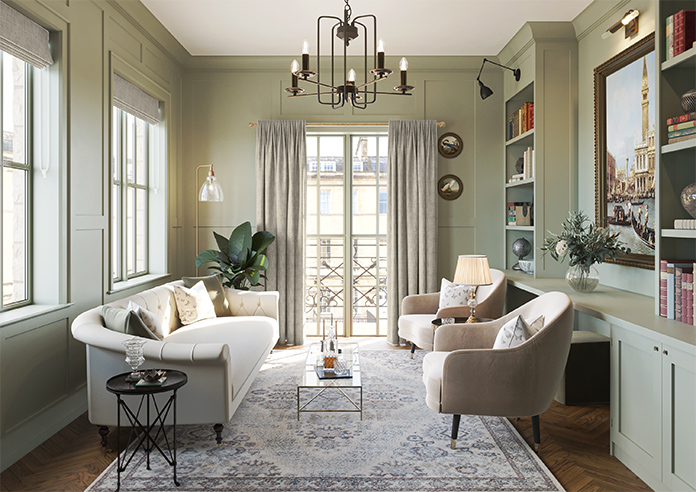 Foxford, Shetland - Made to Measure Curtains - Image 14